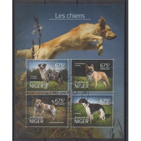 Niger - 2014 - Nb 2645/2648 - Dogs - Used