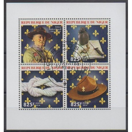 Niger - 2014 - No 2462/2465 - Scoutisme - Oblitérés