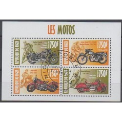 Niger - 2013 - Nb 1929/1932 - Motorcycles - Used