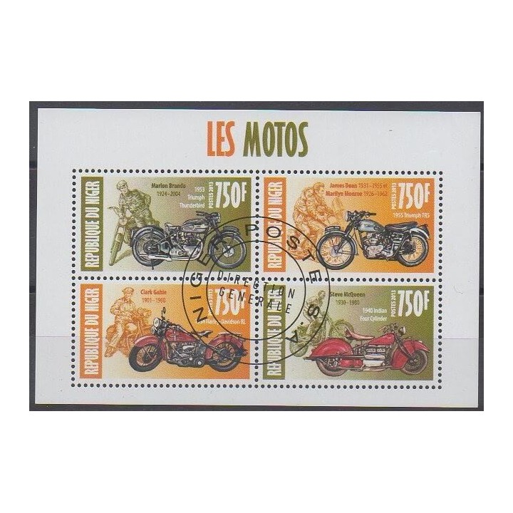 Acheter cette série de timbres du Niger  de l'année 2013 (No 1929/1932). - Oblitéré
