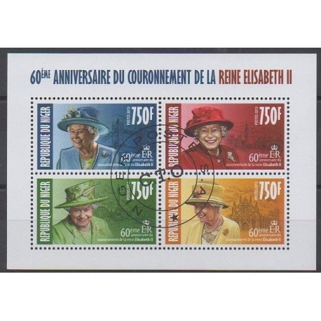 Niger - 2013 - No 1901/1904 - Royauté - Principauté - Oblitérés