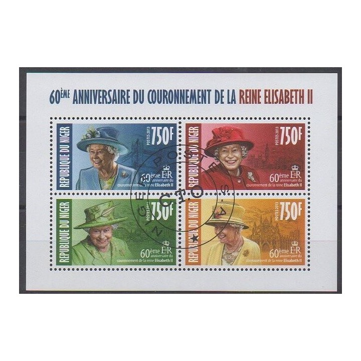 Acheter cette série de timbres du Niger  de l'année 2013 (No 1901/1904). - Oblitéré