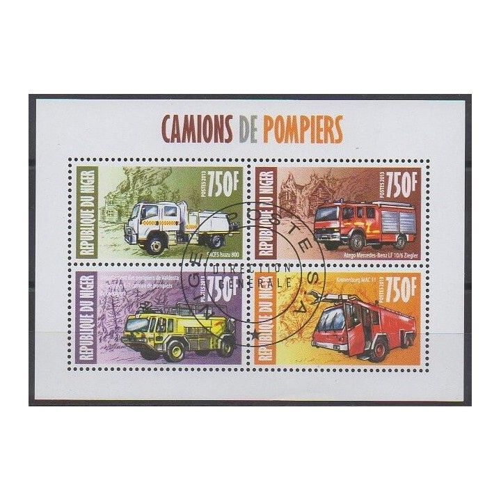 Acheter cette série de timbres du Niger  de l'année 2013 (No 1909/1912). - Oblitéré