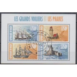 Niger - 2013 - Nb 1965/1968 - Boats - Lighthouses - Used