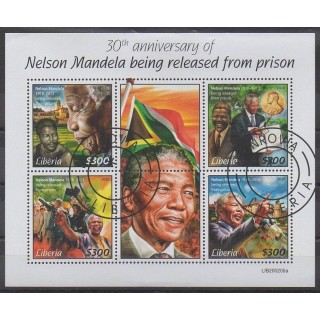 Buy this set of stamps of Liberia of the year 2020 (Nb 6284/6288). - Used