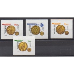 Portugal - 2022 - No 4777/4780 - Monnaies, billets ou médailles