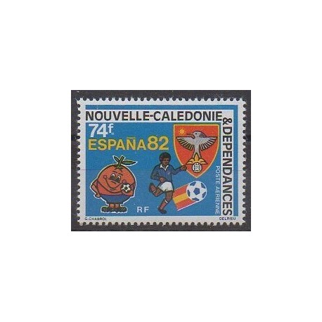 New Caledonia - Airmail - 1982 - Nb PA225 - Soccer World Cup
