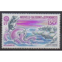 Nouvelle-Calédonie - Poste aérienne - 1982 - No PA224 - Philatélie - Vie marine