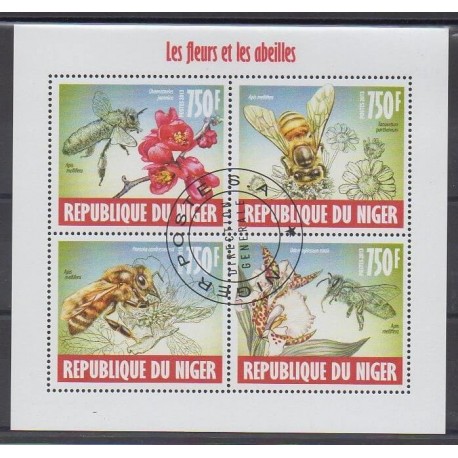 Niger - 2013 - No 2014/2017 - Insectes - Oblitérés