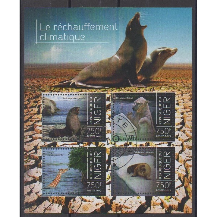 Buy this set of stamps of Niger of the year 2013 (Nb 2139/2142). - Used