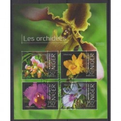Niger - 2013 - Nb 2167/2170 - Orchids - Used