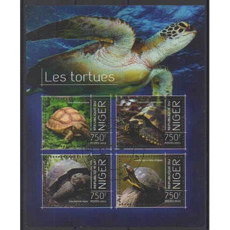 Niger - 2013 - No 2175/2178 - Tortues - Oblitérés