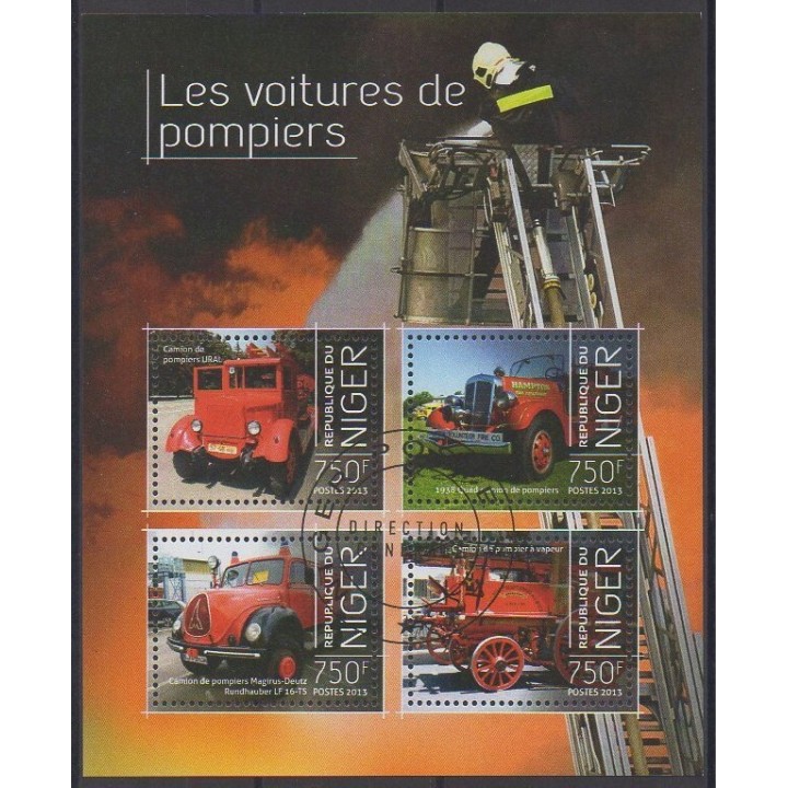 Acheter cette série de timbres du Niger  de l'année 2013 (No 2135/2138). - Oblitéré