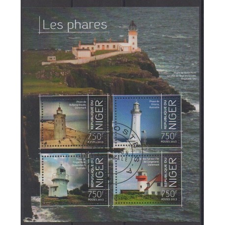 Niger - 2013 - Nb 2151/2154 - Lighthouses - Used