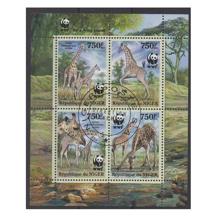 Buy this set of stamps of Niger of the year 2013 (Nb 1776/1779). - Used