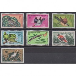Niger - 1970 - No 238/243A - Oiseaux