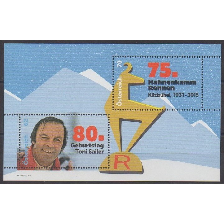 Buy this souvenir sheet  of Austria of the year 2015 (Nb F3005).