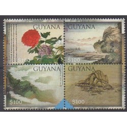 Guyana - 2009 - No 5963/5966 - Peinture