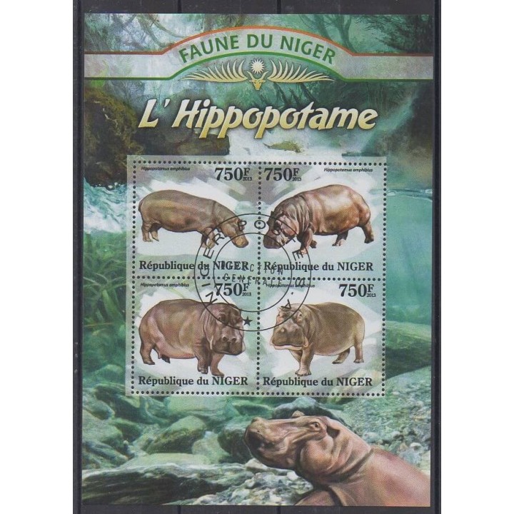 Acheter cette série de timbres du Niger  de l'année 2013 (No 1736/1739). - Oblitéré