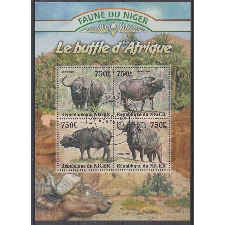 Buy this set of stamps of Niger of the year 2013 (Nb 1700/1703). - Used