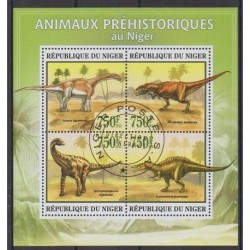 Niger - 2013 - Nb 1825/1828 - Prehistoric animals - Used