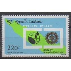 New Caledonia - Airmail - 1988 - Nb PA260 - Rotary or Lions club - Health or Red cross