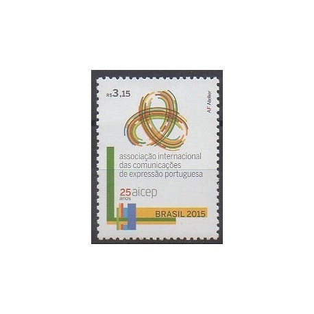 Brésil - 2015 - No 3402 - Service postal