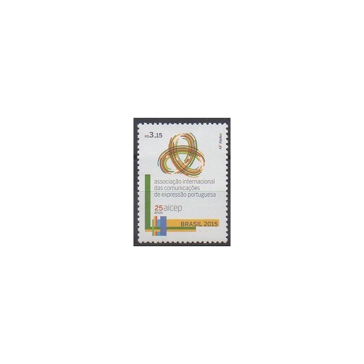 Buy this stamp of Brazil of the year 2015 (Nb 3402).