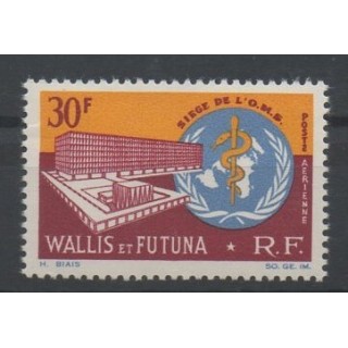 Timbres  - Wallis et Futuna - Poste aérienne - 1966 - No PA 27