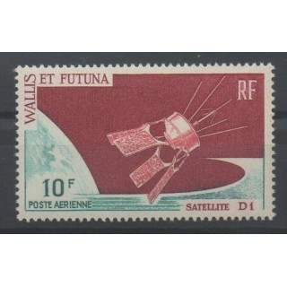 Timbres - Wallis et Futuna - Poste aérienne - 1966 - No PA 26 - espace