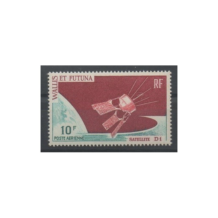 Timbres - Wallis et Futuna - Poste aérienne - 1966 - No PA 26 - espace