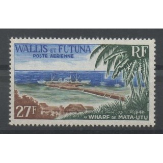 Timbres - Wallis et Futuna - Poste aérienne - 1965 - No PA 23 - sites