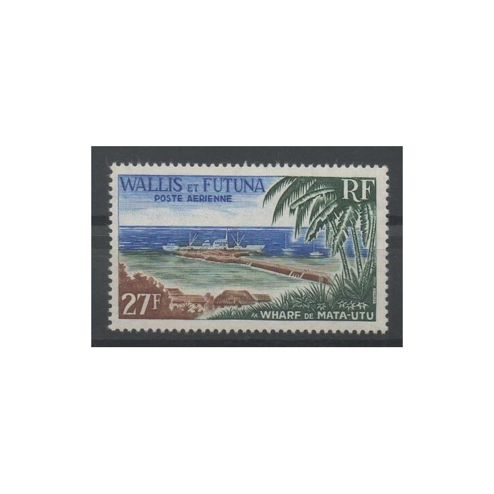 Stamps - Wallis and Futuna - Airmail - 1965 - Nb PA 23 - sights