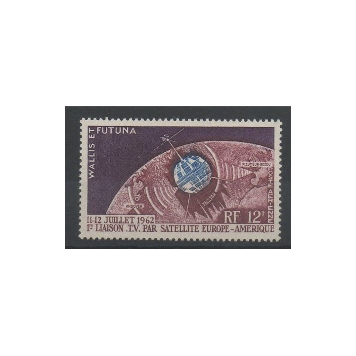 Stamps - Wallis and Futuna - Airmail - 1962 - Nb PA 20 - space