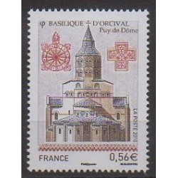 France - Poste - 2010 - No 4446 - Églises