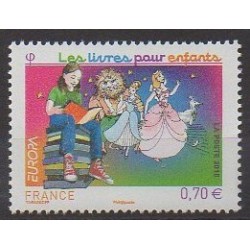 France - Poste - 2010 - No 4445 - Littérature - Europa - Enfance