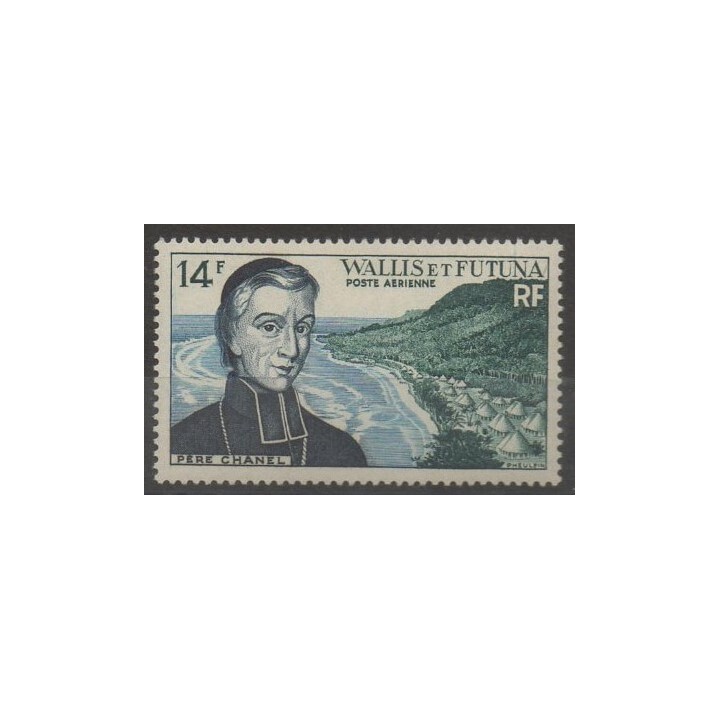 Timbres  - Wallis et Futuna - Poste aérienne - 1955 - No PA 15