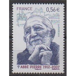 France - Poste - 2010 - No 4435 - Célébrités - Religion