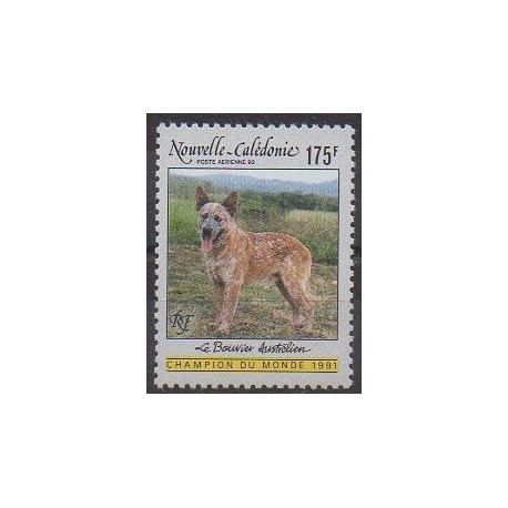 New Caledonia - Airmail - 1992 - Nb PA288 - Dogs