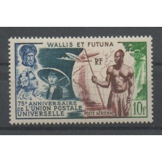 Timbres  - Wallis et Futuna - Poste aérienne - 1949 - No PA 11
