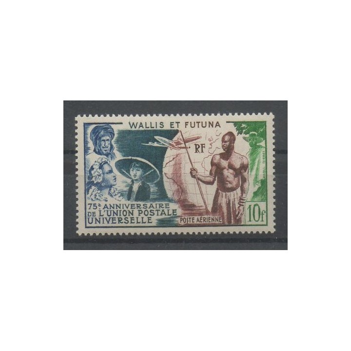 Timbres  - Wallis et Futuna - Poste aérienne - 1949 - No PA 11