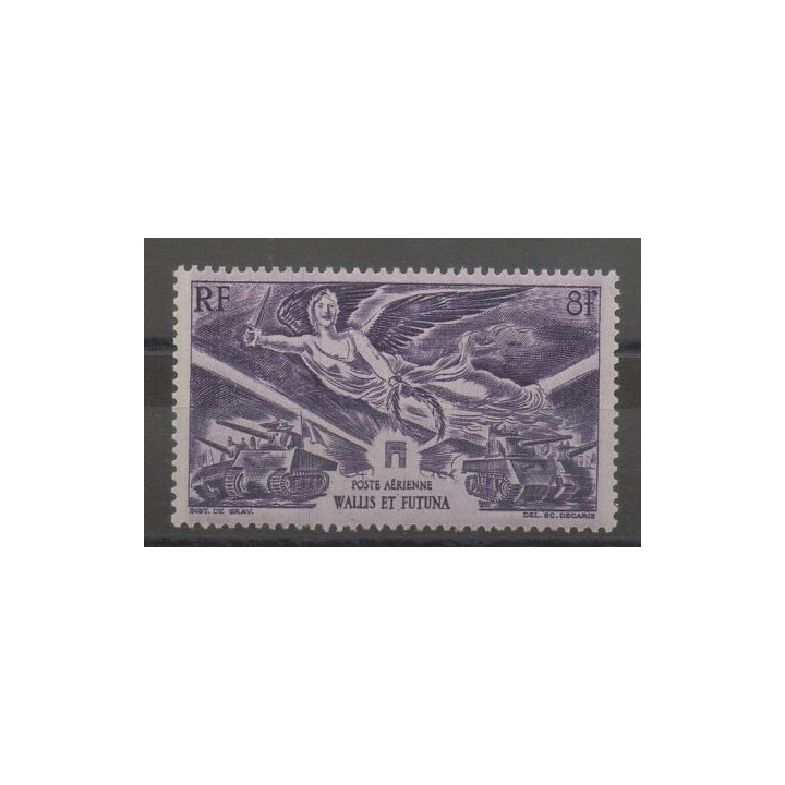 Stamps - Wallis and Futuna - Airmail - 1946 - Nb PA 4 - Second World war