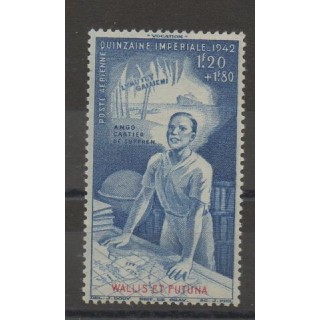 Timbres  - Wallis et Futuna - Poste aérienne - 1942 - No PA 3