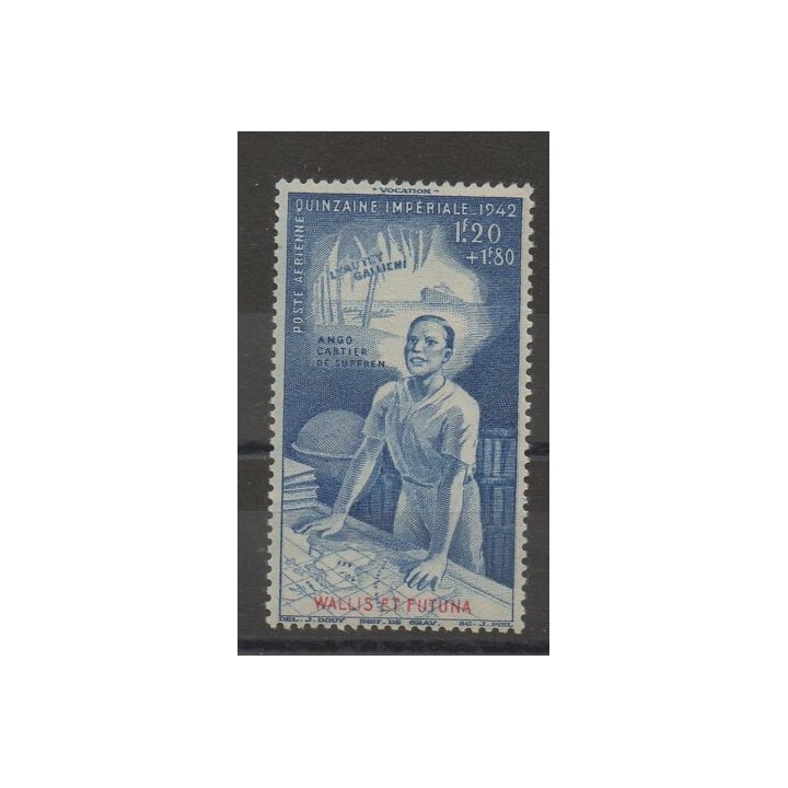 Stamps  - Wallis and Futuna - Airmail - 1942 - Nb PA 3