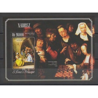 Stamps - Saint Thomas and Prince - 2014 - Nb BF 784 - chess