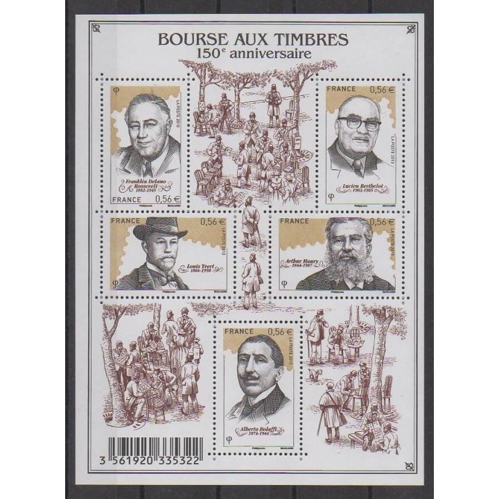 Buy this set of stamps of France of the year 2010 (Nb 4447/4451).