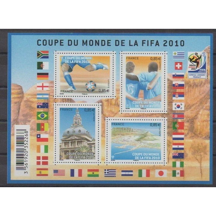 Buy this set of stamps of France of the year 2010 (Nb 4481/4484).