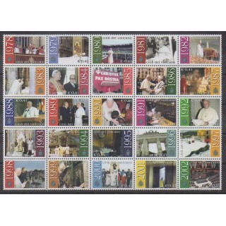 Acheter cette série de timbres du Vatican de l'année 2003 (No 1283/1307).