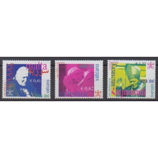 Buy this set of stamps of Vatican of the year 2002 (Nb 1279/1281).