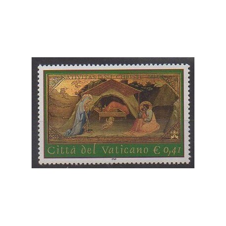 Vatican - 2002 - Nb 1282 - Christmas